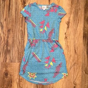 LuLaRoe geometric brightly colored Mae